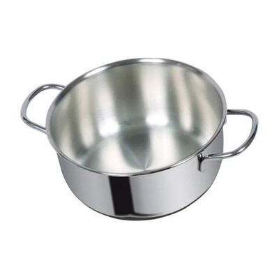 Metalsomma Casseruola in Acciaio Inox, 2 Manici, 12 cm Metalsomma Casseruola in Acciaio Inox, 2 Manici, 12 cm