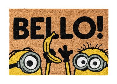 GRUPO ERIK Zerbino Minions in fibra di cocco 40 x 60 cm