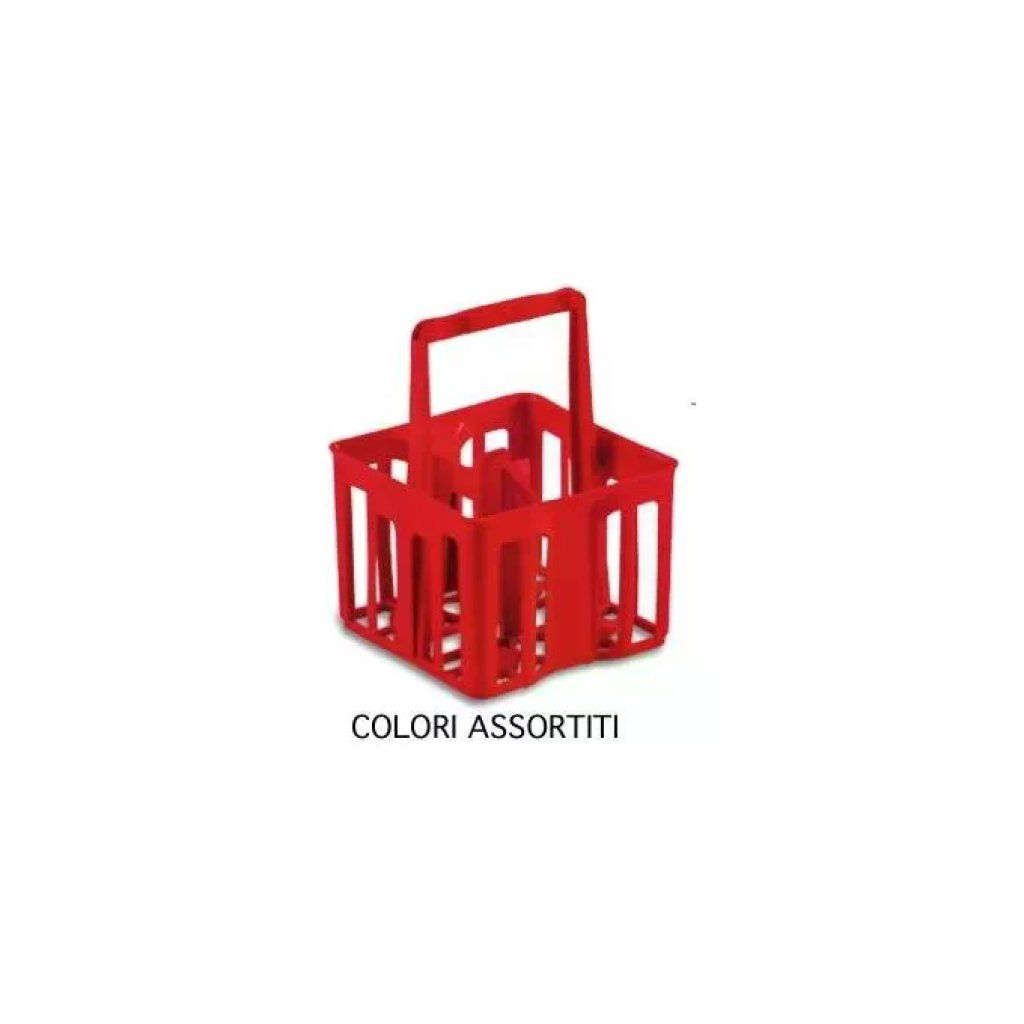 Stefanplast Cestello Portabottiglioni 4 Posti da 2 L Stefanplast Cestello Portabottiglioni 4 Posti da 2 L