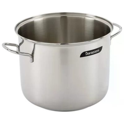 Barazzoni Bonita Pentola in Acciaio Inox 18/10, 28 cm, 13,5 L, Induzione
