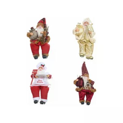 GENERAL TRADE Decorazione Natalizia Babbo Natale su Mongolfiera, 80 cm, Assortita GENERAL TRADE Decorazione Natalizia Babbo Natale su Mongolfiera, 80 cm, Assortita