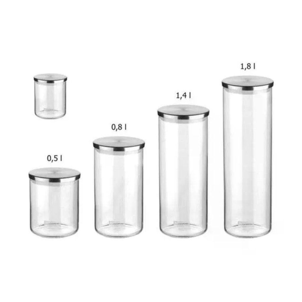 Tescoma Monti Barattolo in Vetro con Coperchio 0,5 L Tescoma Monti Barattolo in Vetro con Coperchio 0,5 L