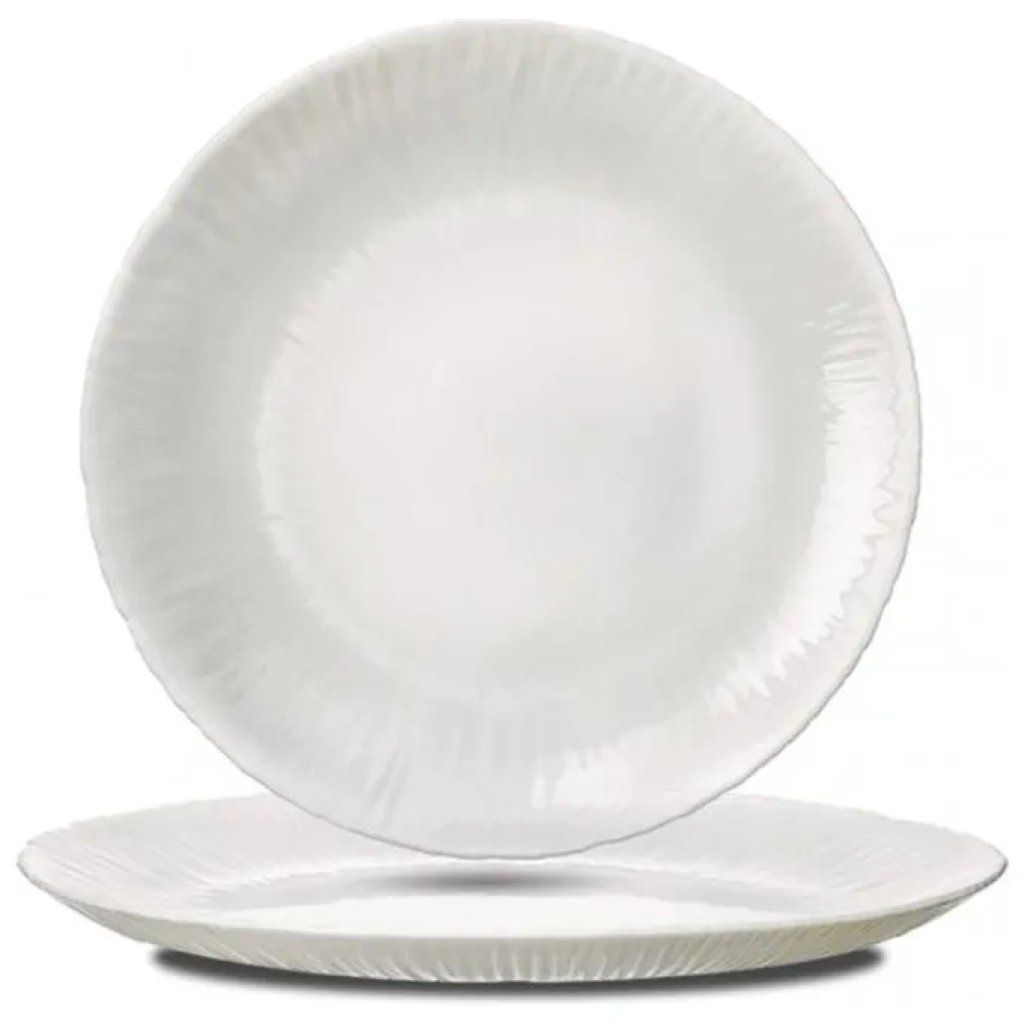 Bormioli Rocco Coconut Piatto Piano Bianco 27 cm