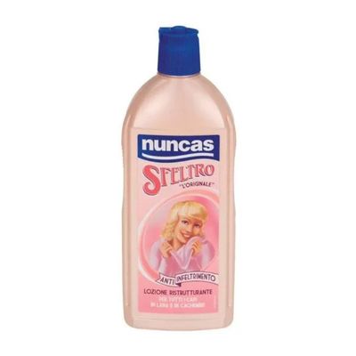 Nuncas Sfeltro Lozione Ristrutturante per Lana, Cachemire e Angora – 500 ml Nuncas Sfeltro Lozione Ristrutturante per Lana, Cachemire e Angora – 500 ml