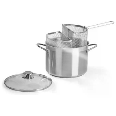 Barazzoni Spaghettiera doppio cestello 24 cm