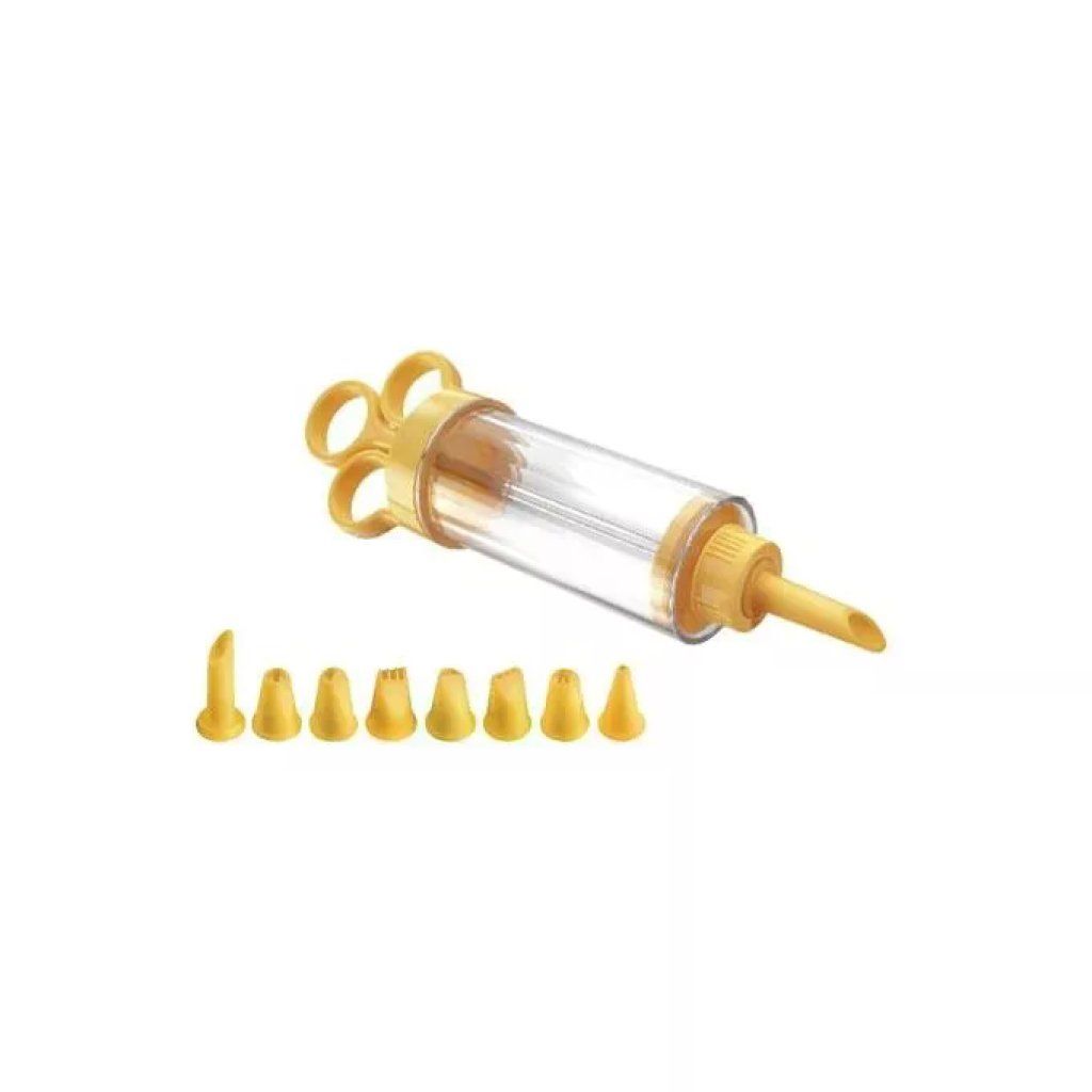 Tescoma Delicia Siringa per Dolci con 8 Beccucci, 21 cm
