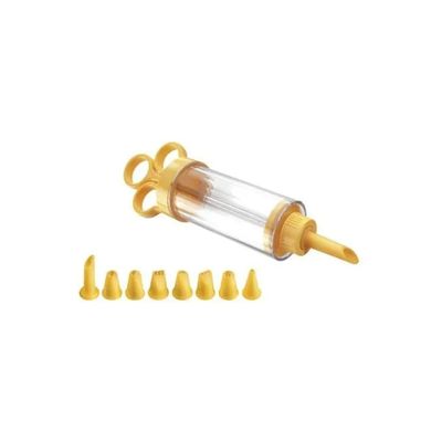 Tescoma Delicia – Siringa per dolci con 8 beccucci, 21 cm