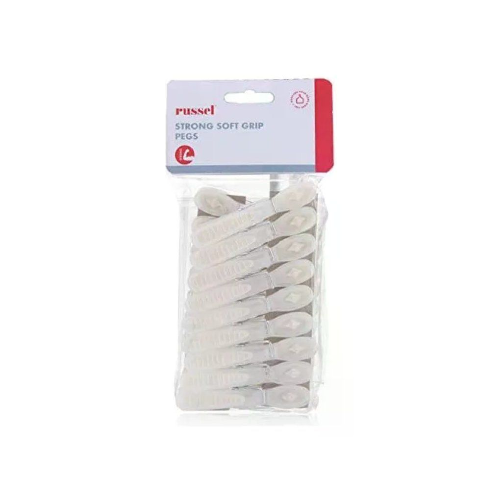 Domopak Living Softgrip – 12 mollette da bucato