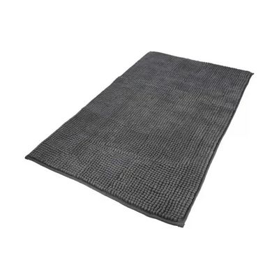 YEPPON Tappeto in Micro Ciniglia Grigio, Cotone e Poliestere YEPPON Tappeto in Micro Ciniglia Grigio, Cotone e Poliestere