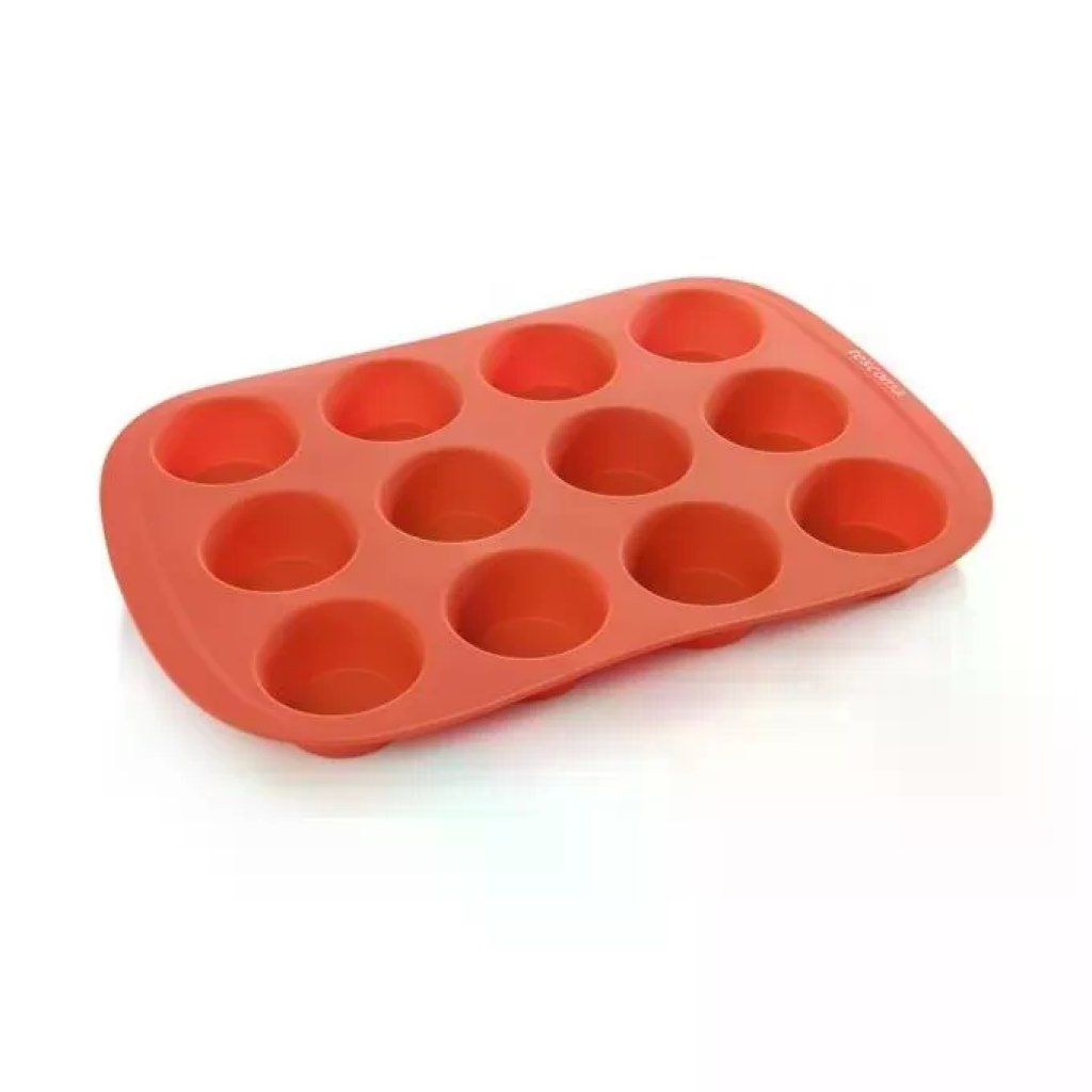 Tescoma Delicia T629434 – Stampo in silicone per 12 muffin