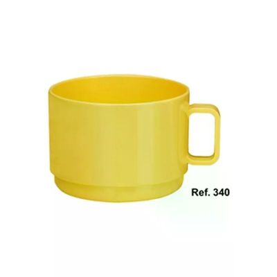 COSMOPLAST Tazza grande Kostil gialla – COSMOPLAST