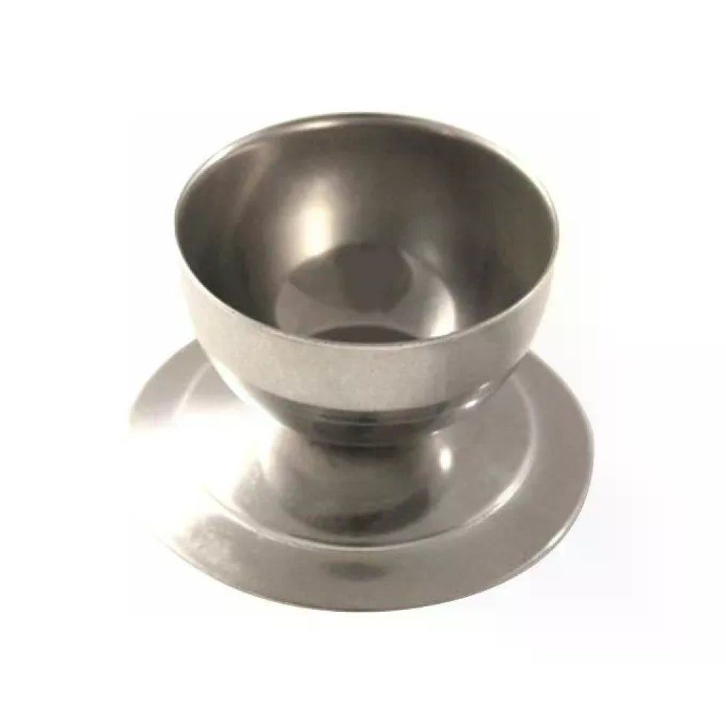 Calder Portauovo Inox con Base 6 Pezzi Calder Portauovo Inox con Base 6 Pezzi