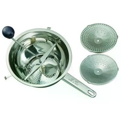 GENERICO Passaverdura e Passapomodoro Vigor in Acciaio Inox, 24 cm