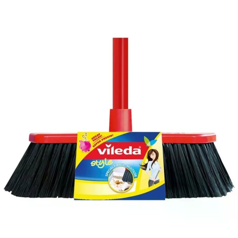 Vileda Style – Scopa per Interni con Manico