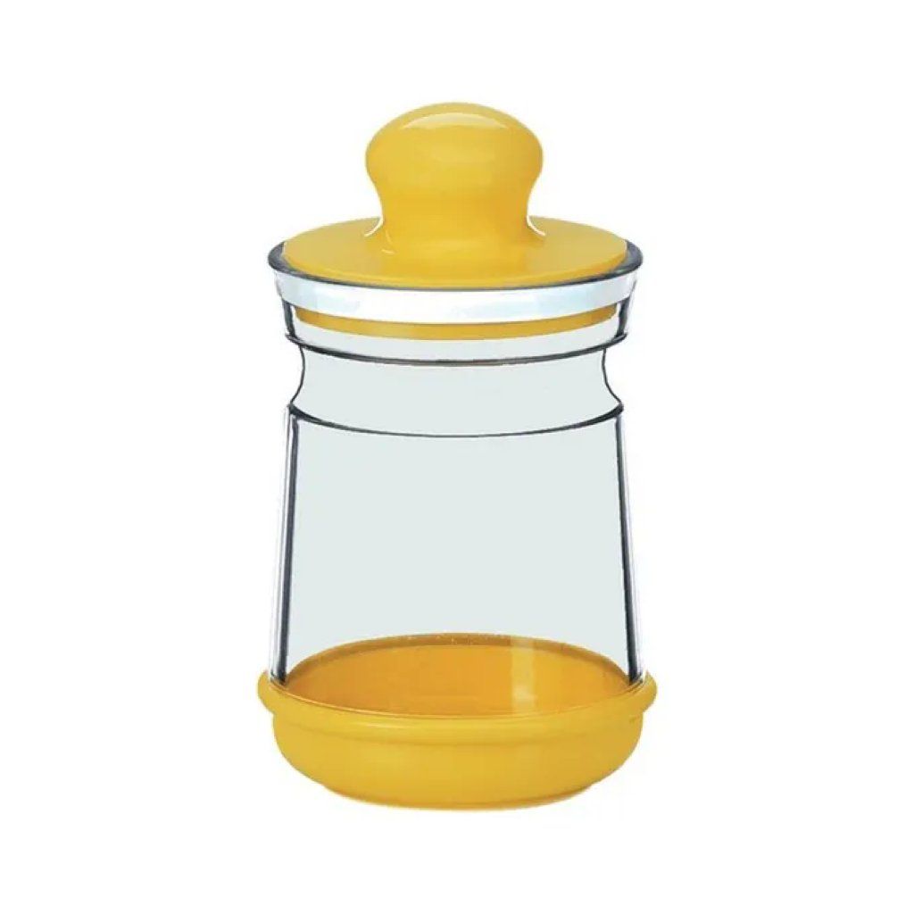 Cosmoplast Barocco – Barattolo tondo per alimenti da 125 ml con tappo