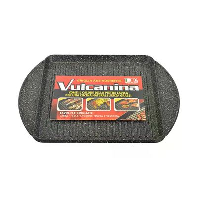 MAGGIORI MGG600Q28 Vassoio Grill Quadrato in Acciaio Inox 28 x 28 cm