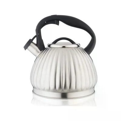Kaufgut Bollitore in Acciaio Inox con Fischio, 3 L