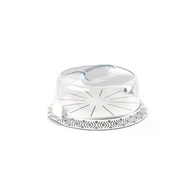 Stefanplast Tosca Porta Torta con Coperchio, Tortora, 36 cm Stefanplast Tosca Porta Torta con Coperchio, Tortora, 36 cm