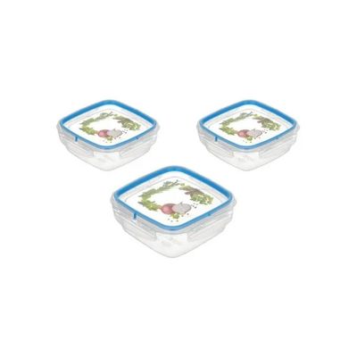 SNIPS SnipsLock Set 3 Contenitori Ermetici da 500 ml