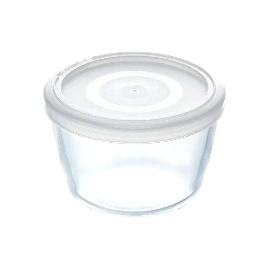 Pyrex Cook&Freeze Contenitore Tondo in Vetro 1,6 L con Coperchio Ermetico