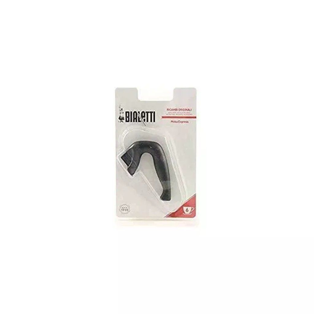 Bialetti Manico di Ricambio per Moka Express 6 Tazze Nero