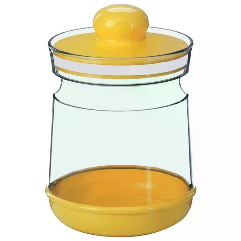 Cosmoplast Barattolo Barocco Tondo 750 ml, Colori Assortiti