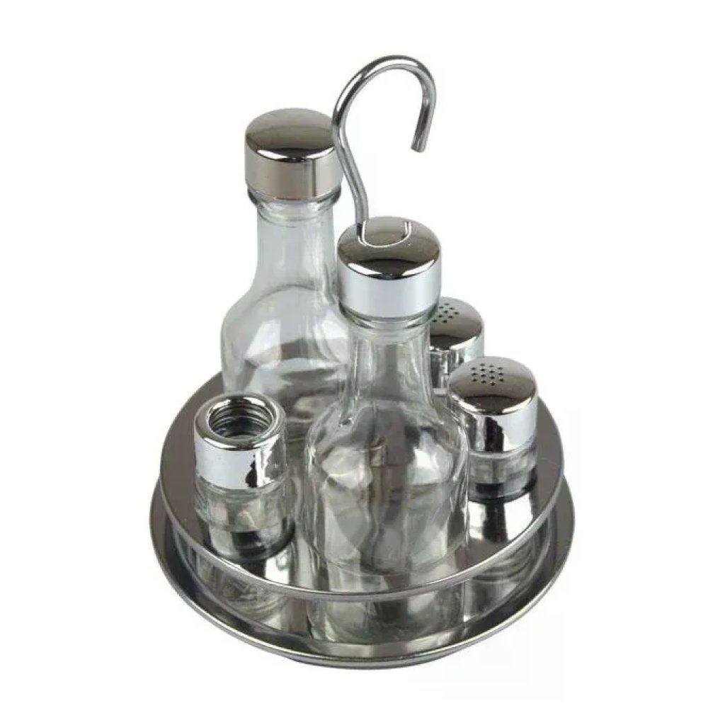 Montini Guerino Daisy – Set da Condimento con Supporto