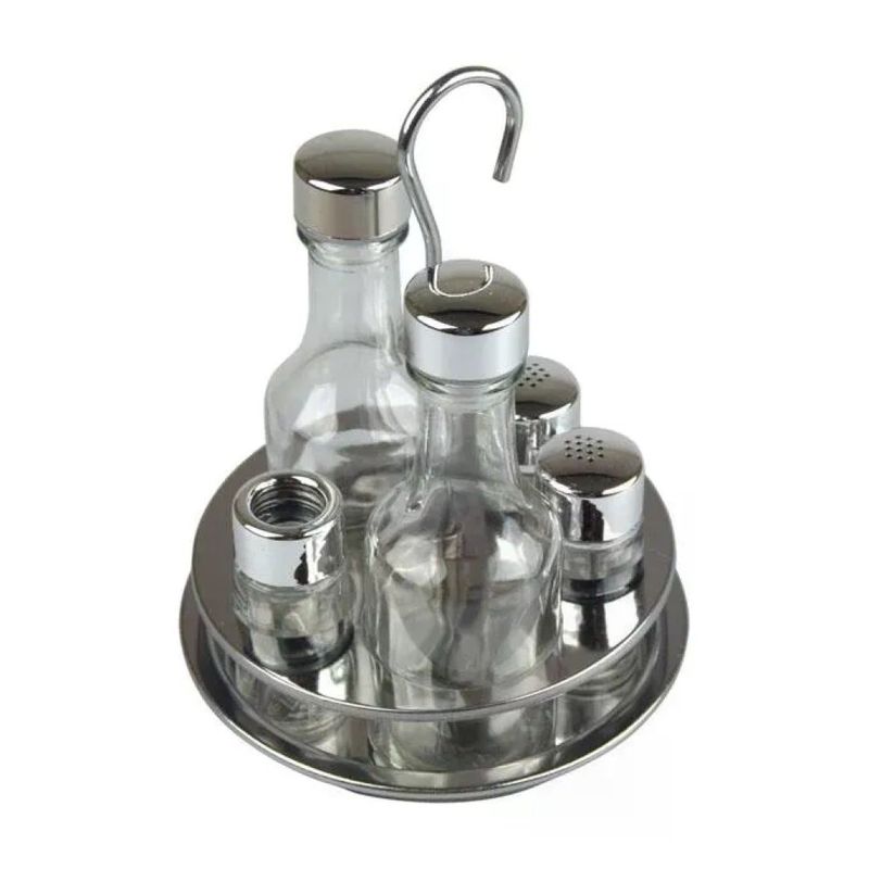 Montini Guerino Daisy – Set da Condimento con Supporto
