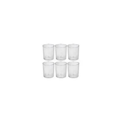 Alpina Set 6 Bicchieri da Aperitivo in Vetro, 100 ml Alpina Set 6 Bicchieri da Aperitivo in Vetro, 100 ml