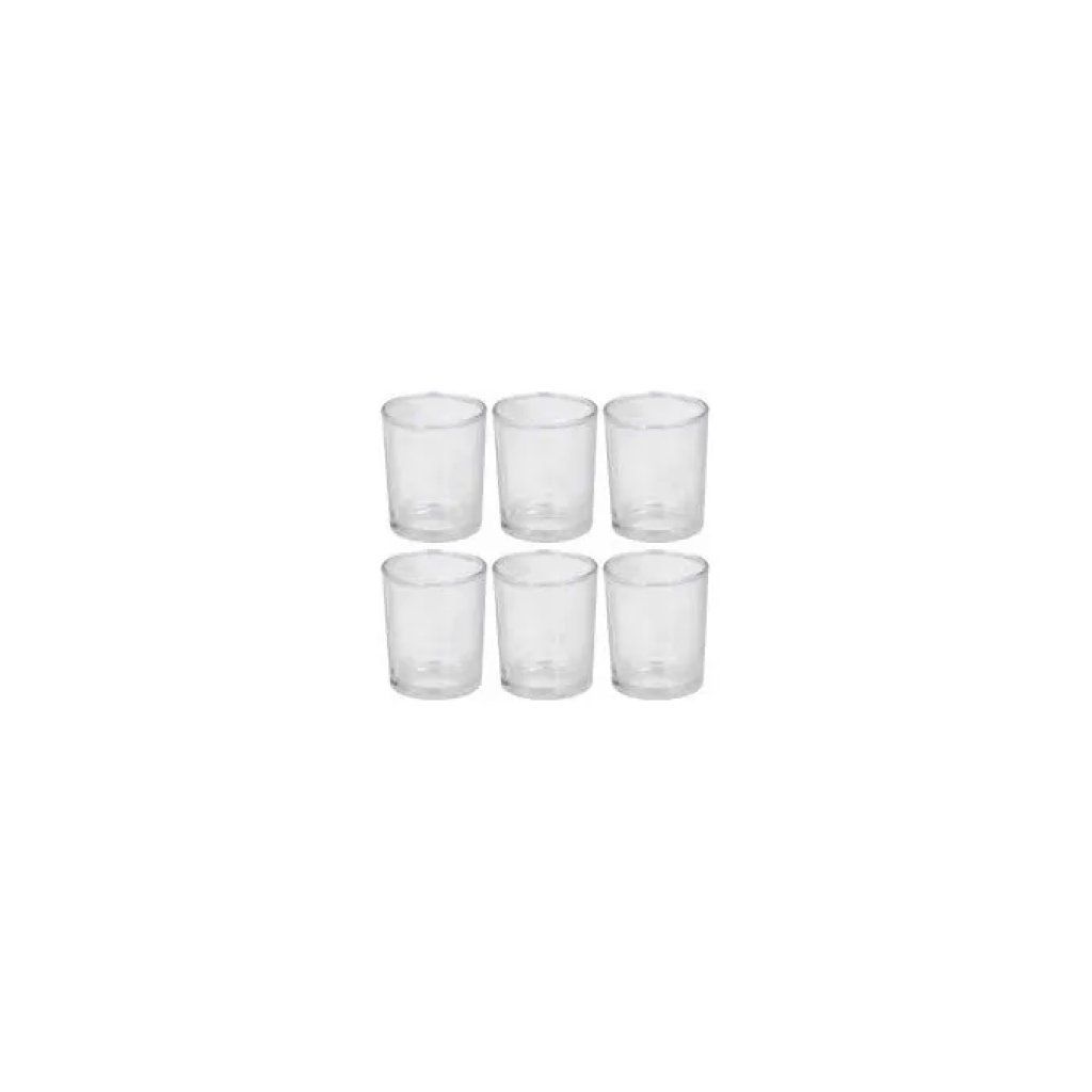 ALPINA Set 6 Bicchieri da Aperitivo in Vetro, 100 ml
