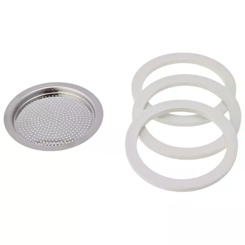 Bialetti Set Ricambi per Caffettiera Moka: Guarnizioni e Filtro