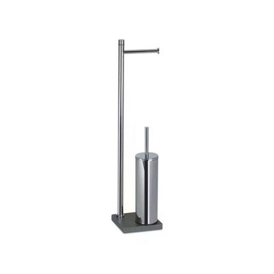 Gedy Tania TA32 08 Colonna WC con Portarotolo e Portascopino Grigia Gedy Tania TA32 08 Colonna WC con Portarotolo e Portascopino Grigia