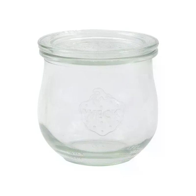WECK Vaso Tulipano in Vetro 370 ml – Confezione da 6