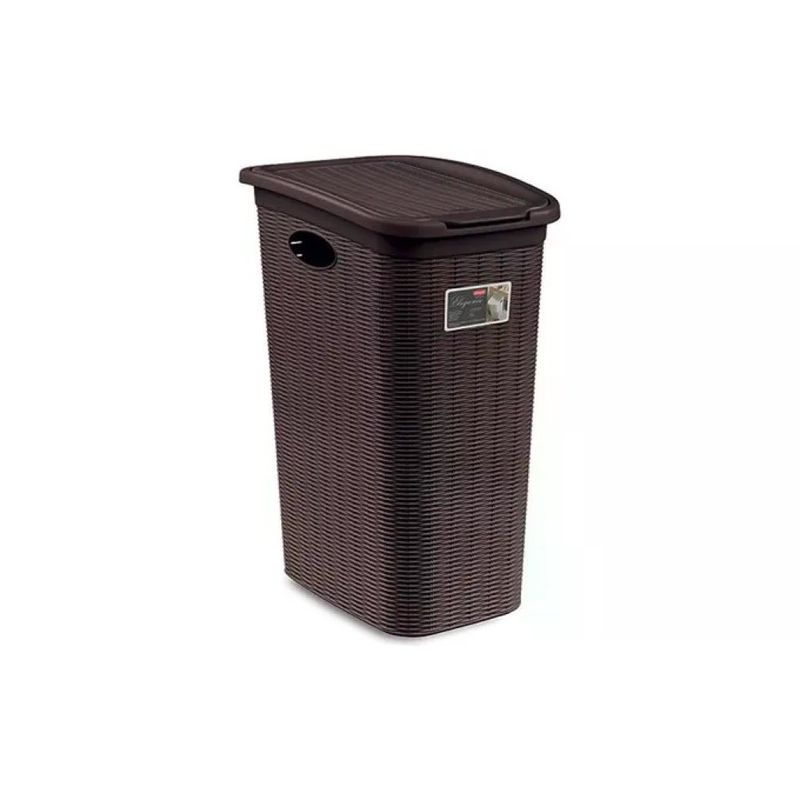 Stefanplast Elegance Portabiancheria 36 L Moka