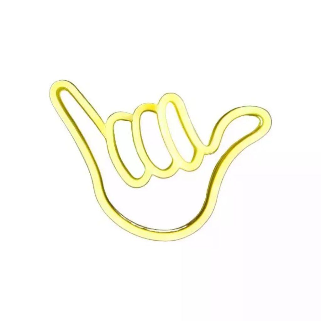 Muitomas NEONWHAND – Lampada LED Neon da Parete a Forma di Mano, 5 W, 5 V, Bianca