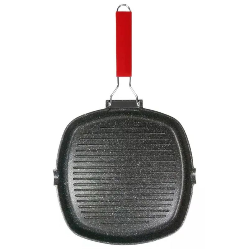 Moneta Bistecchiera Grill & Plancha in Alluminio Pressofuso