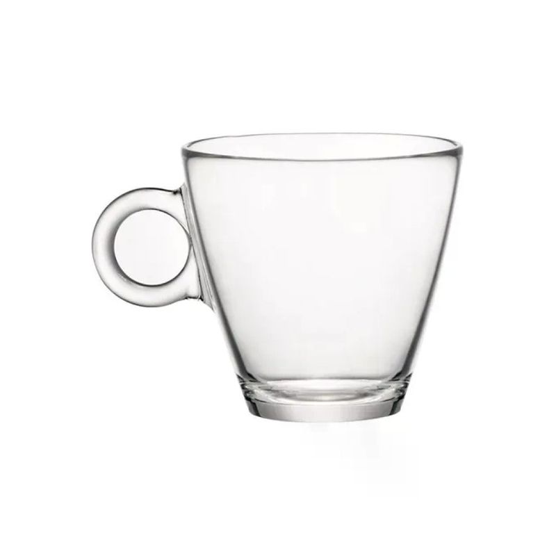 Bormioli Rocco Easy Bar Tazza Cappuccino in Vetro 23 cl