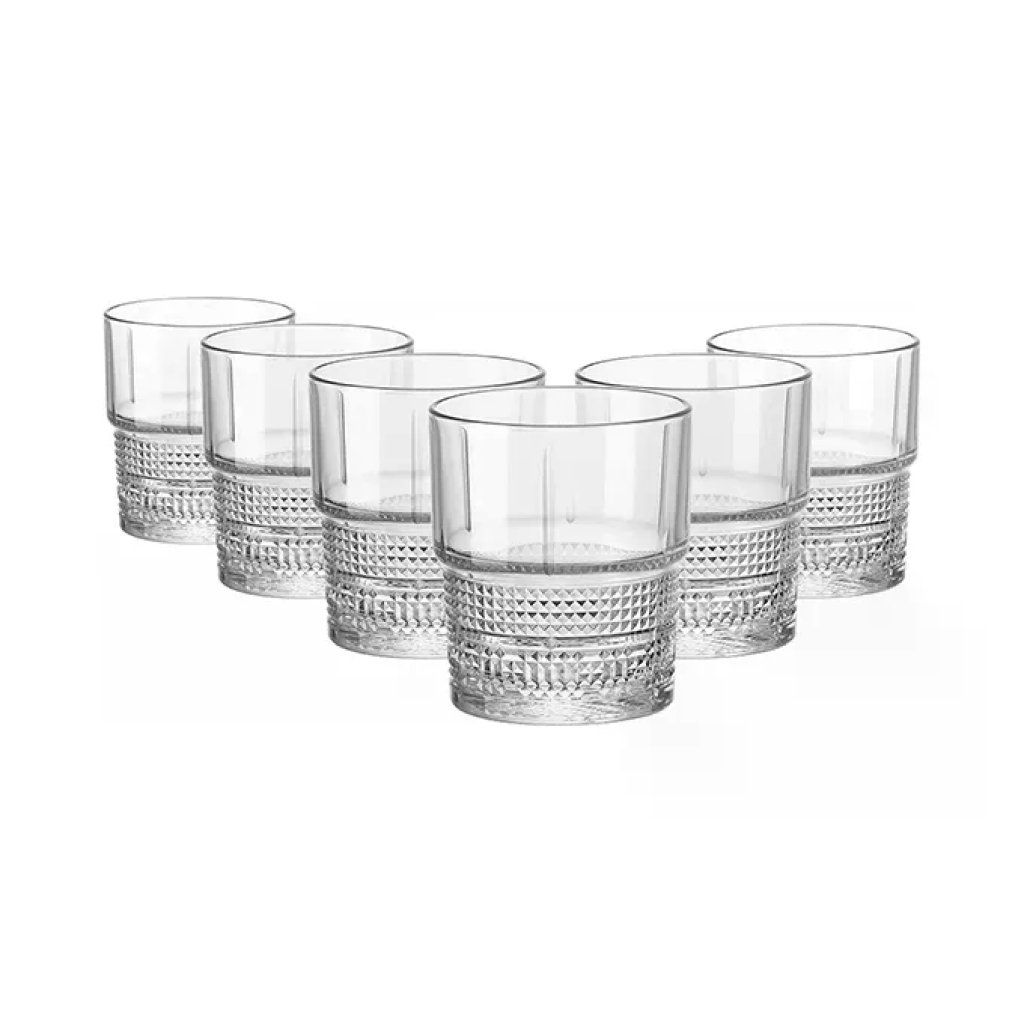 Bormioli Rocco Novecento – Set 6 Bicchieri Shot in Vetro, 7,7 cl Bormioli Rocco Novecento – Set 6 Bicchieri Shot in Vetro, 7,7 cl
