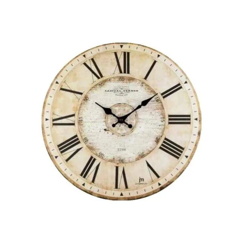 Lowell Old – Orologio da parete effetto legno, 33 cm