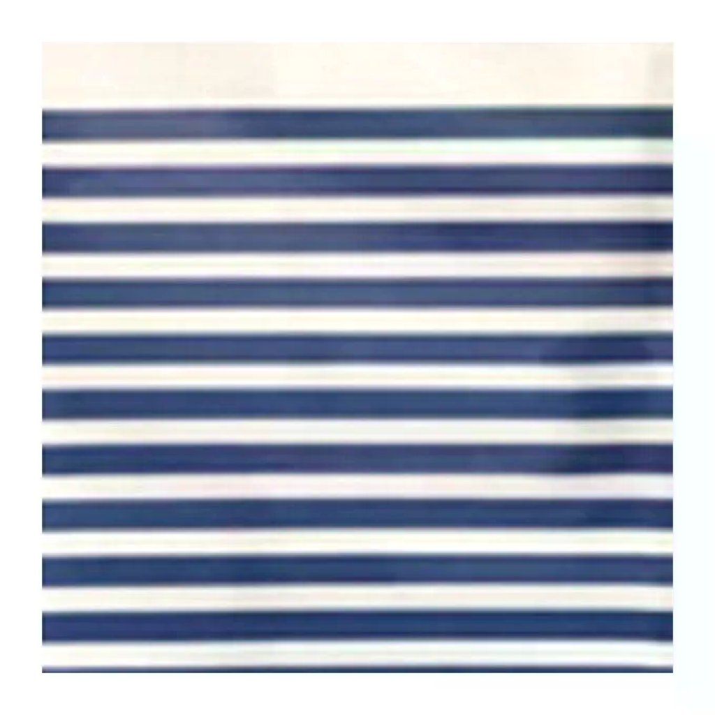 Aglaia Tenda Doccia in PEVA 180 x 200 cm, Righe Blu