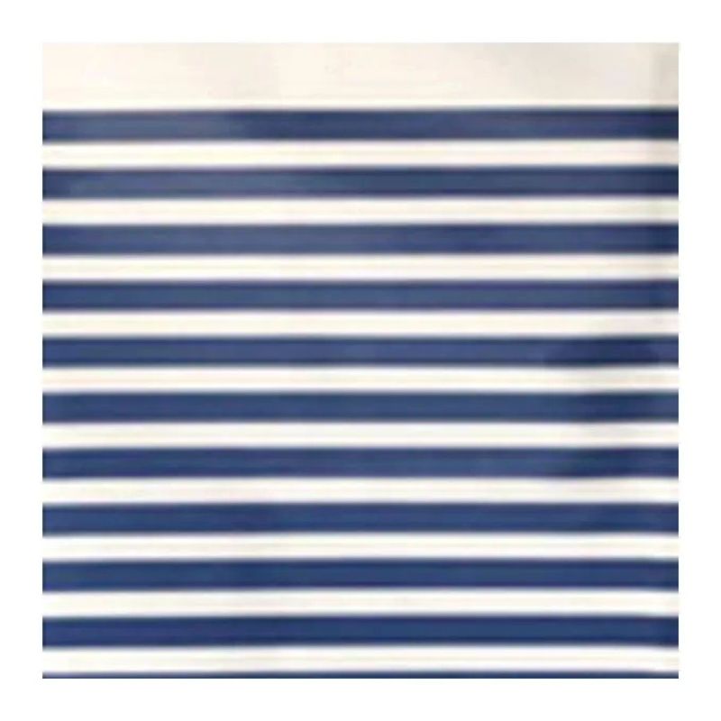 Aglaia Tenda Doccia in PEVA a Righe Blu e Bianche 180 x 200 cm