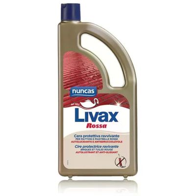 Nuncas Livax Cera Autolucidante Rossa per Pavimenti, 1 L Nuncas Livax Cera Autolucidante Rossa per Pavimenti, 1 L