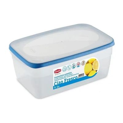 Stefanplast Contenitore Rettangolare per Alimenti 1,8 L Stefanplast Contenitore Rettangolare per Alimenti 1,8 L
