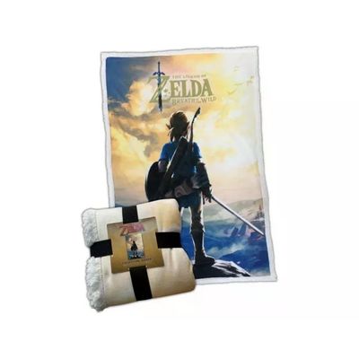 NINTENDO Coperta Sherpa Nintendo The Legend of Zelda: Breath of the Wild 100 × 150 cm