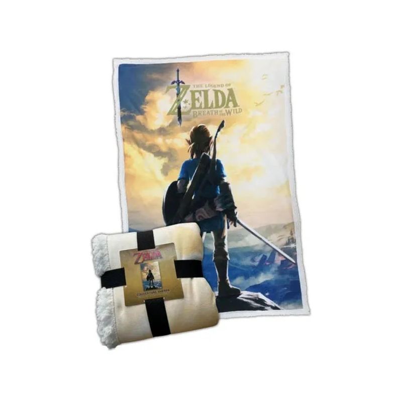 NINTENDO Coperta Sherpa Zelda: Breath of the Wild 100 × 150 cm