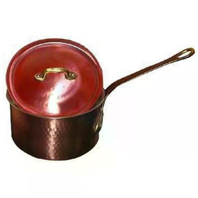 GENERICO Coperchio in rame stagnato 16 cm per casseruole e tegami