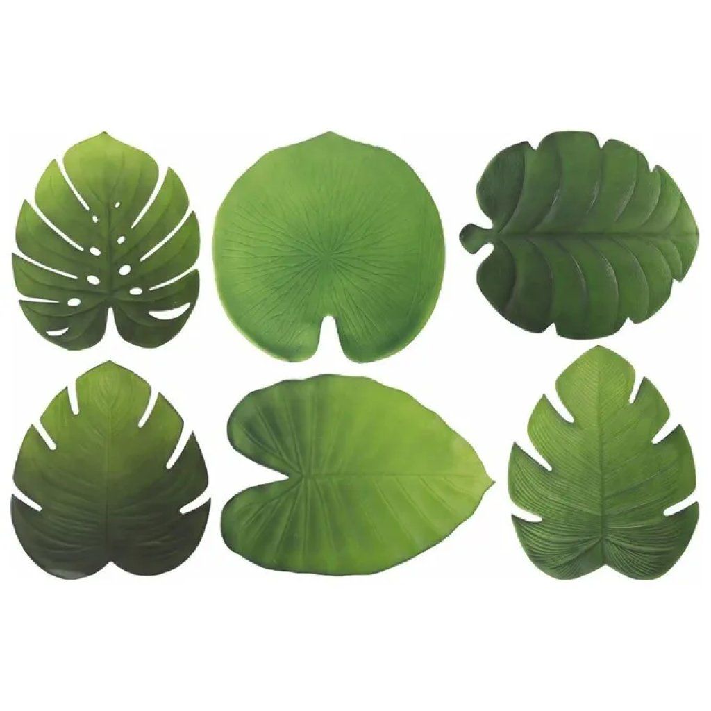 VDE TIVOLI 1996 Villa d’Este Jungle Slim – Set 6 tovagliette tropicali in PVC
