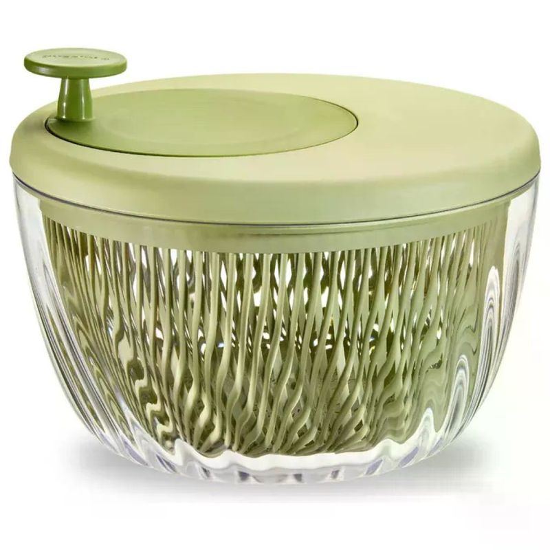 Guzzini Spin & Store Centrifuga per Insalata 5 L – Verde Avocado