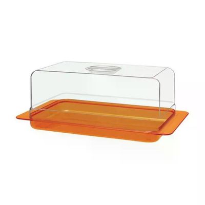 Cosmoplast CO-095-12 Formaggiera Rettangolare con Coperchio 34 x 19 x 13 cm