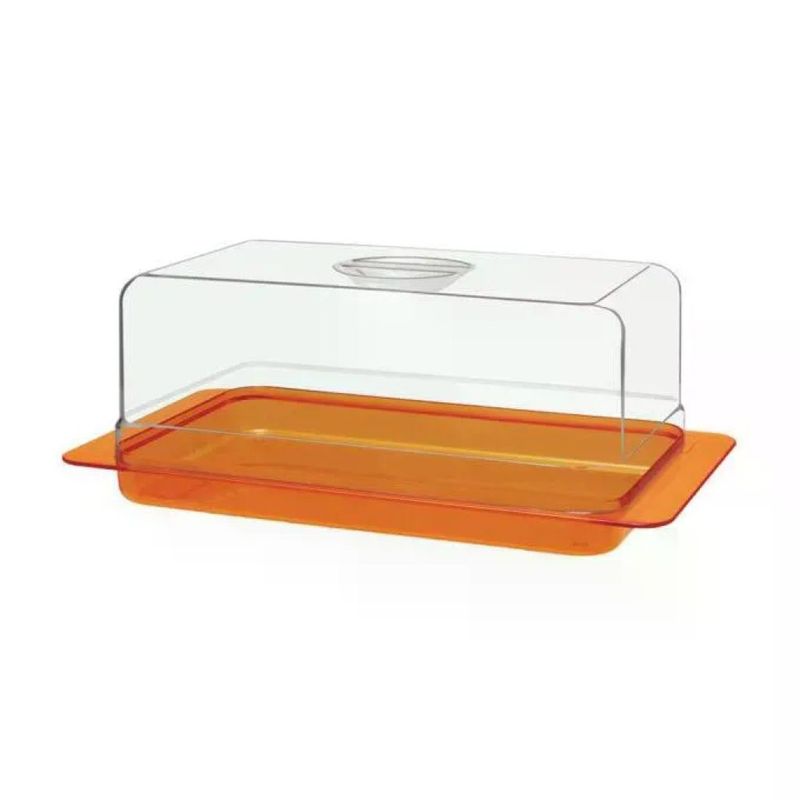 Cosmoplast CO-095-12 Formaggiera Rettangolare con Coperchio 34 x 19 x 13 cm